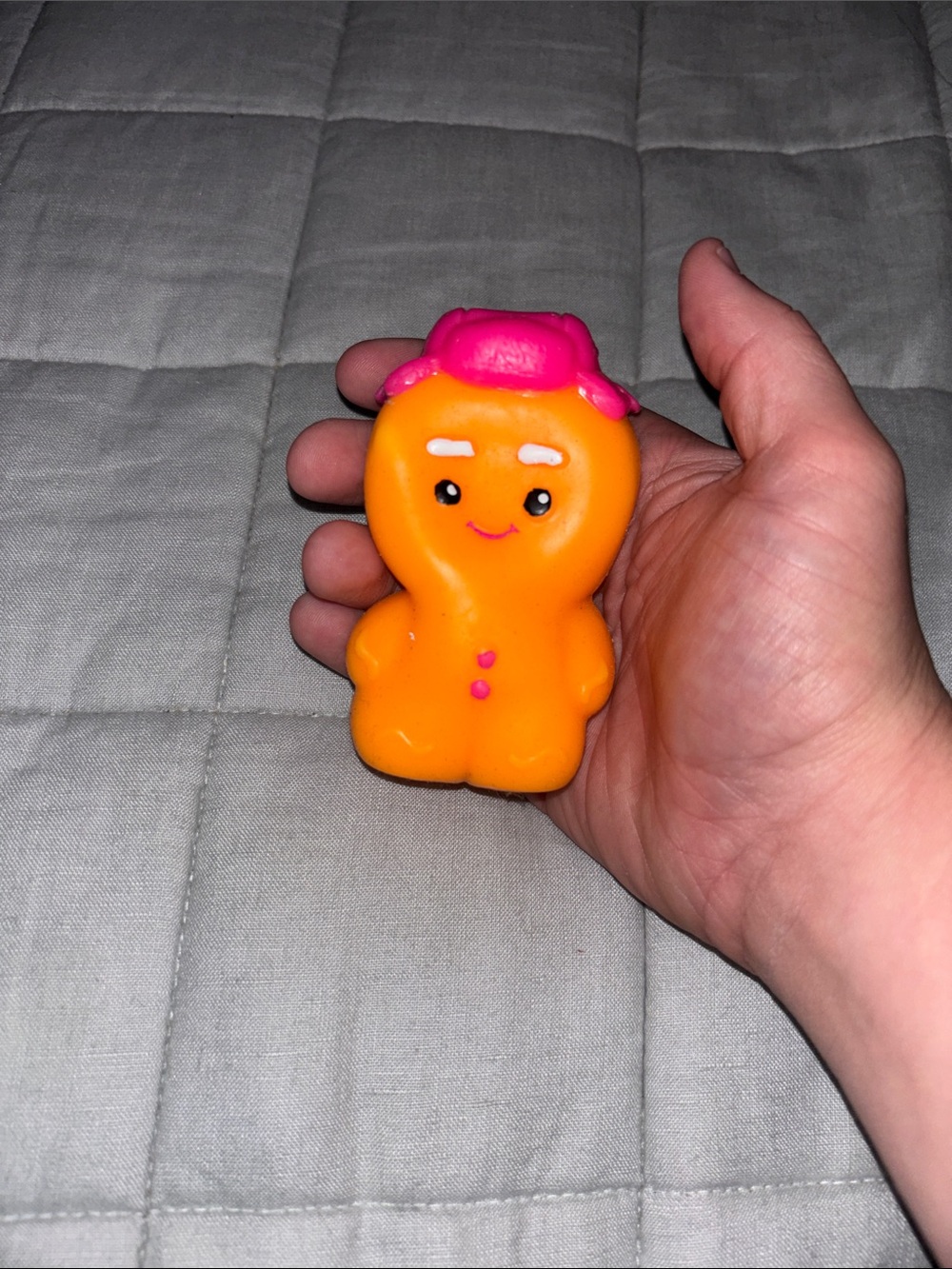 NeeDoh Ginger Glowman, Glows! Crunchy Squishy Fidget, Rare AUTHENTIC USA